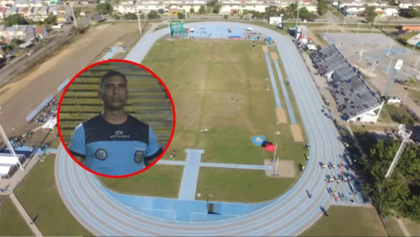 UN ÁRBITRO SE DESCOMPENSÓ Y FALLECIÓ MIENTRAS ENTRENABA EN EL JAIME ZAPATA