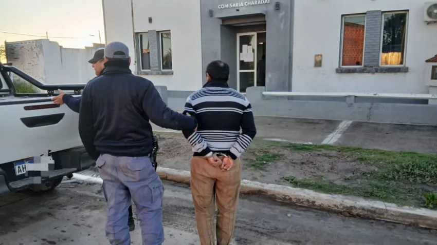 DETUVIERON A UN HOMBRE ACUSADO DE INTENTAR MATAR A OTRO EN CHARADAI