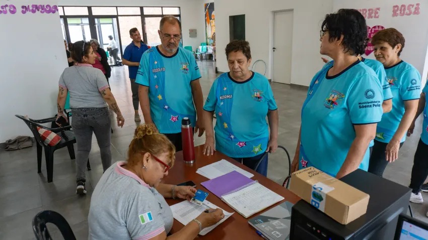 SE REALIZÓ UN OPERATIVO SUBE PARA ADULTOS MAYORES EN SÁENZ PEÑA