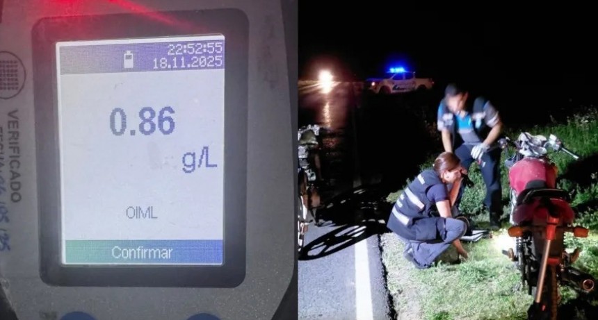 RUTA 6: UNA JOVEN MURIÓ EN UN CHOQUE Y EL OTRO CONDUCTOR DIO ALCOHOLEMIA POSITIVA