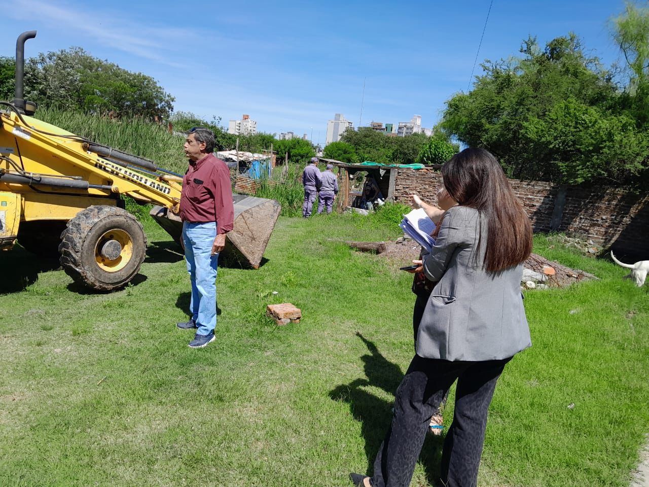 RESISTENCIA: INTERVENCIÓN CLAVE PARA RETIRAR RELLENO ILEGAL EN LA LAGUNA ARGÜELLO
