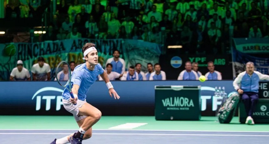 ETCHEVERRY GANÓ UN PARTIDAZO Y ARGENTINA TOMÓ VENTAJA ANTE ALEMANIA EN LA COPA DAVIS