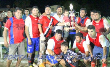 El “Club APA” Campeón de la Liga de Futbol de Fuerte Esperanza