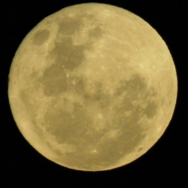 Luna llena vista desde Fuerte Esperanza – 2017