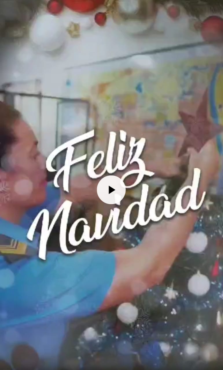 Comisario General Fernando Romero les desea Felices Fiestas‼️ | 2023