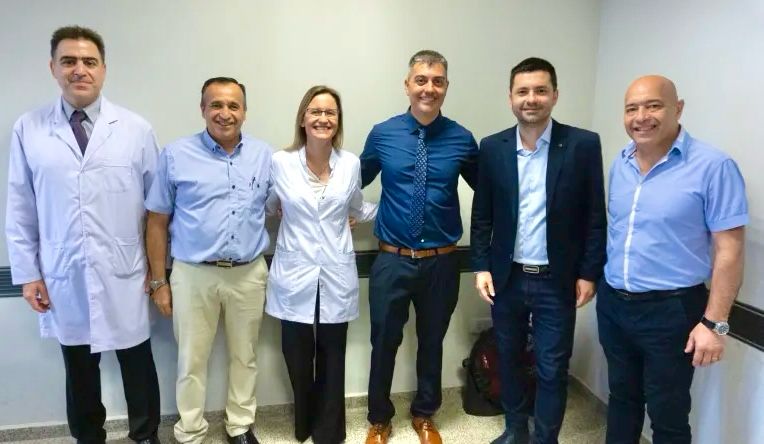 EL MINISTRO DE SALUD PUSO EN FUNCIONES A LAS NUEVAS AUTORIDADES DEL HOSPITAL 4 DE JUNIO