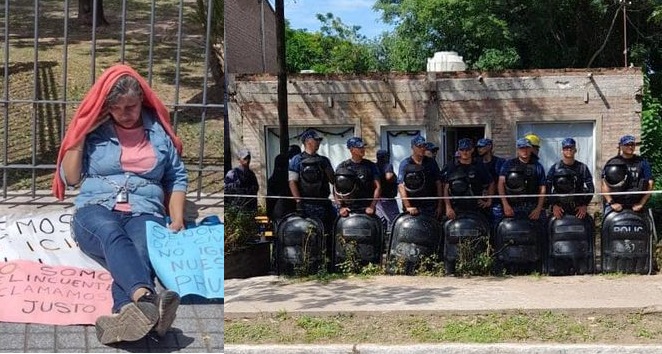 COLONIA BENÍTEZ: VECINA DENUNCIA DESALOJO INJUSTO Y NEGLIGENCIA JUDICIAL.