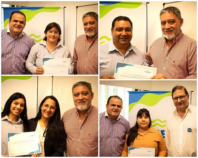 Resistencia: SAMEEP ENTREGÓ CERTIFICADOS DE CAPACITACIÓN A PASANTES DE LA UTN Y LA UNNE QUE DESARROLLAN ACTIVIDADES EN LA EMPRESA