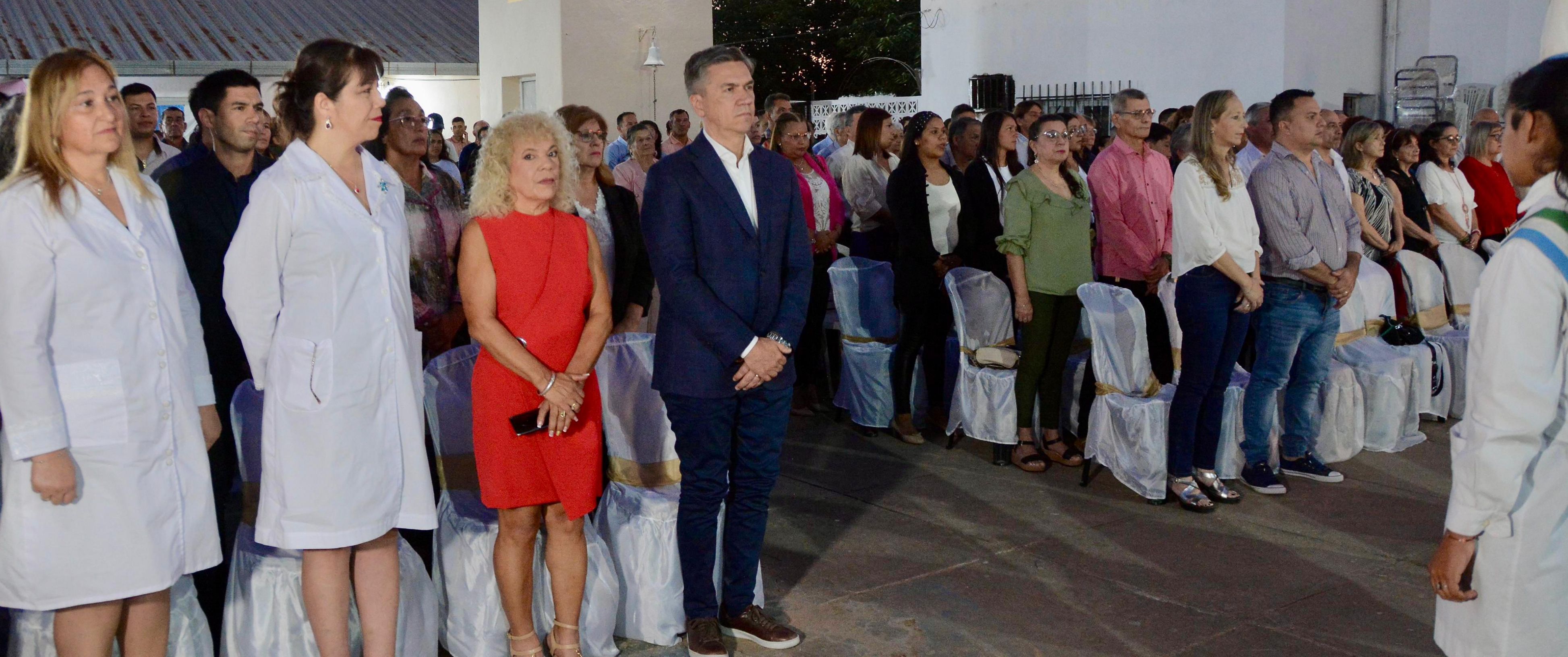 EN COLONIAS UNIDAS, EL GOBERNADOR ZDERO ACOMPAÑÓ EL ACTO POR EL 90 ANIVERSARIO DE LA EEP N°222 “ENRIQUE DE VEDIA”