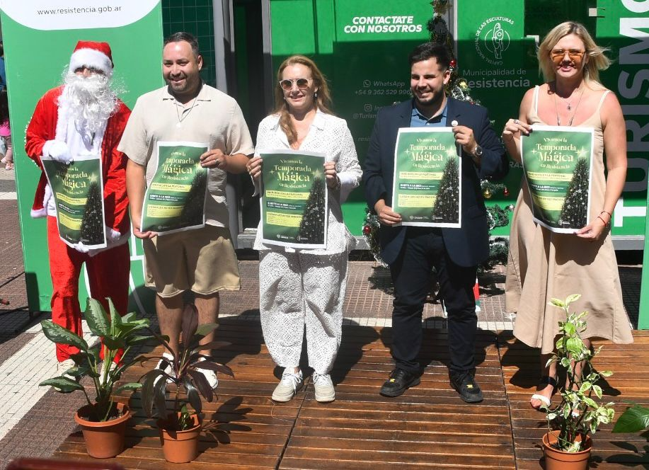 ACTIVIDADES EN NAVIDAD Y FIN DE AÑO: “VIVAMOS LA TEMPORADA MÁGICA EN RESISTENCIA”