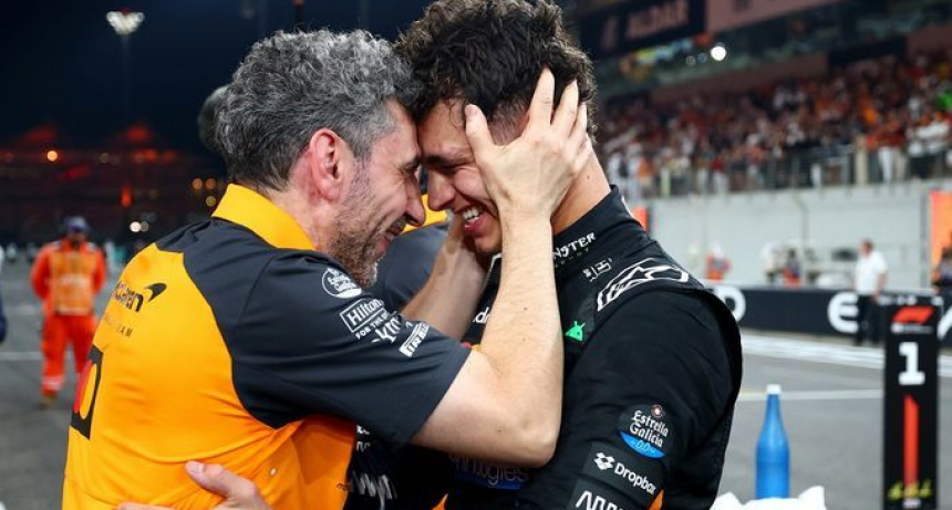 LANDO NORRIS SE CORONÓ CAMPEÓN DE LA FÓRMULA 1