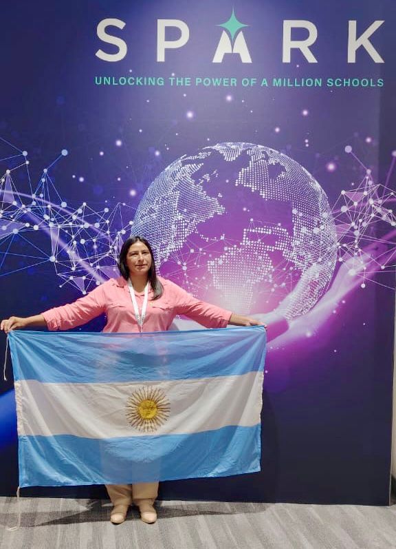GLORIA CISNEROS REPRESENTA AL CHACO EN EL PREMIO DOCENTE MÁS IMPORTANTE DEL MUNDO