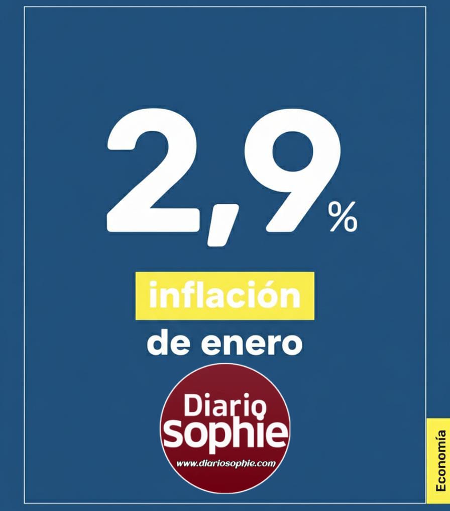 EL INDEC REVELO QUE LA INFLACION DE ENERO SE UBICO EN EL 2,9 POR CIENTO