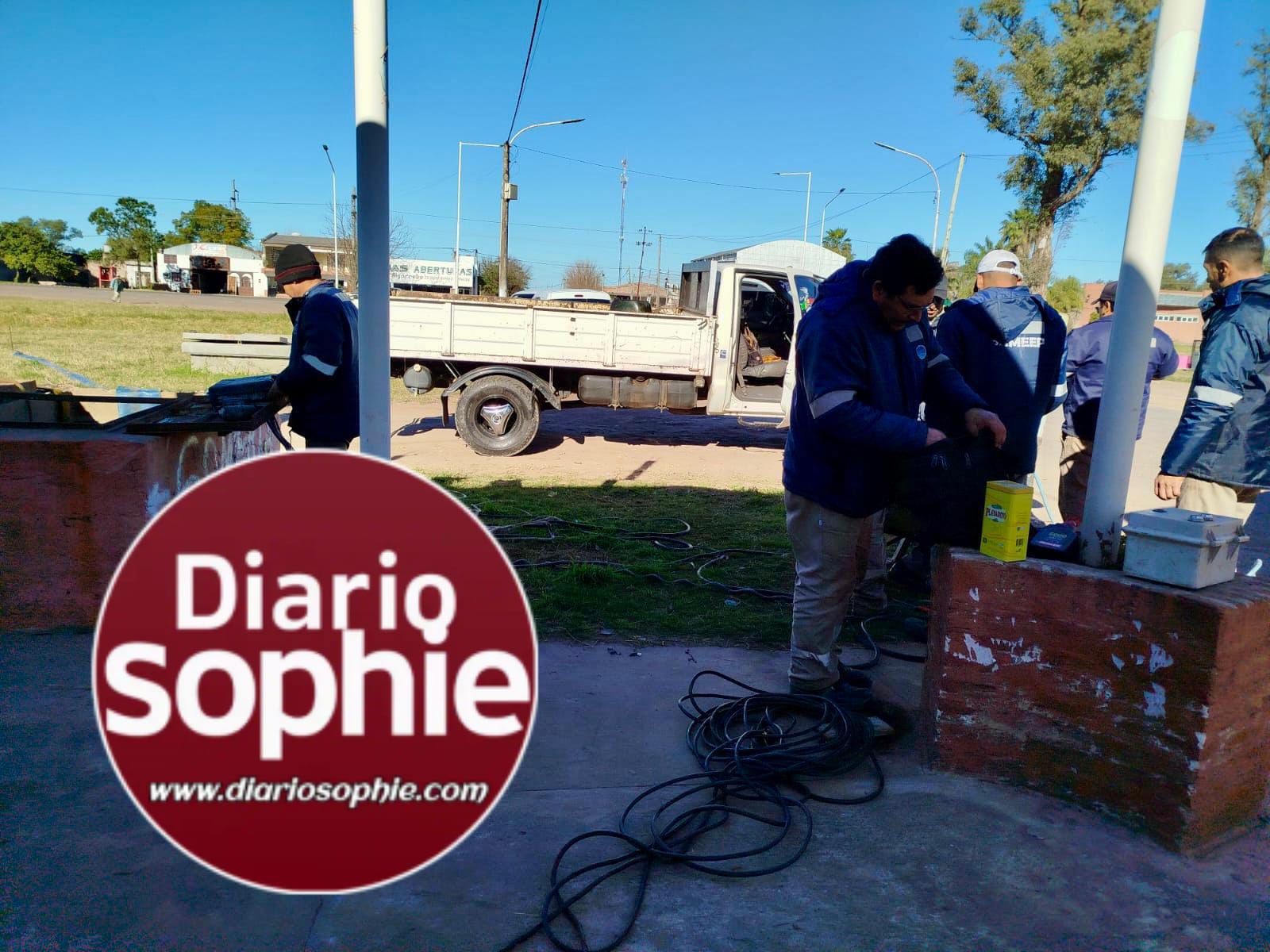 SAMEEP: CULMINÓ LA REPARACIÓN EN QUITILIPI Y SE RESTABLECE EL BOMBEO DEL PRIMER ACUEDUCTO DEL INTERIOR