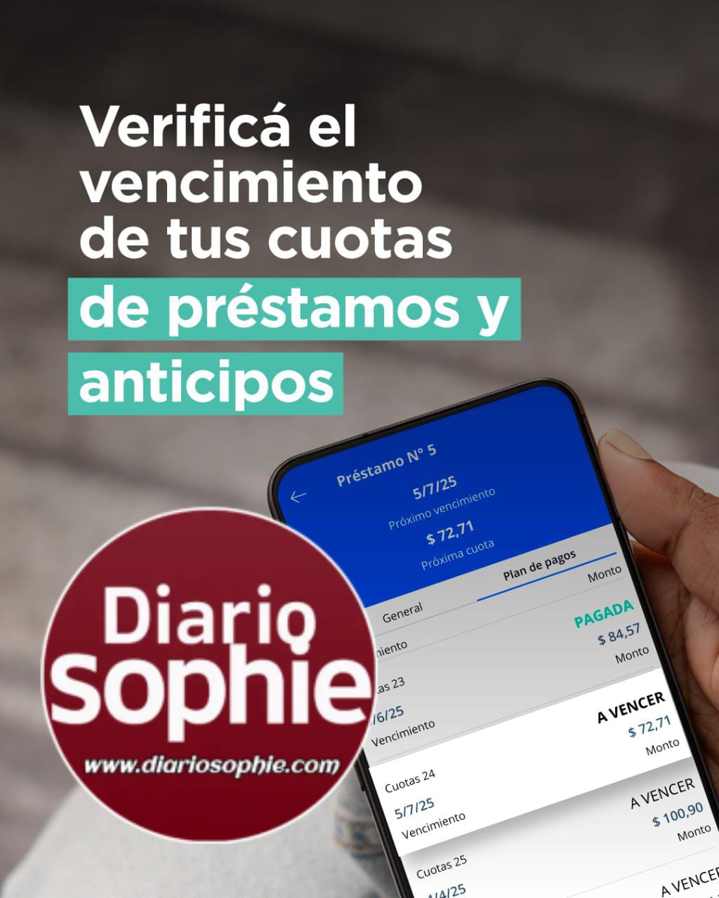 NUEVO BANCO DEL CHACO: DESCUENTO DE CUOTAS POR PRÉSTAMOS Y ANTICIPOS TOMADOS OPORTUNAMENTE
