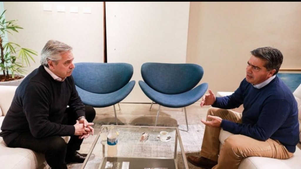 Alberto se la jugó por Capitanich en la interna de Chaco