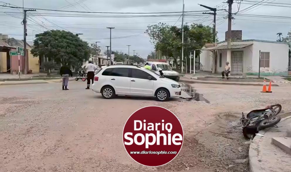 SUCESOS EN LAS BREÑAS: SINIESTRO VIAL EN LA CIUDA