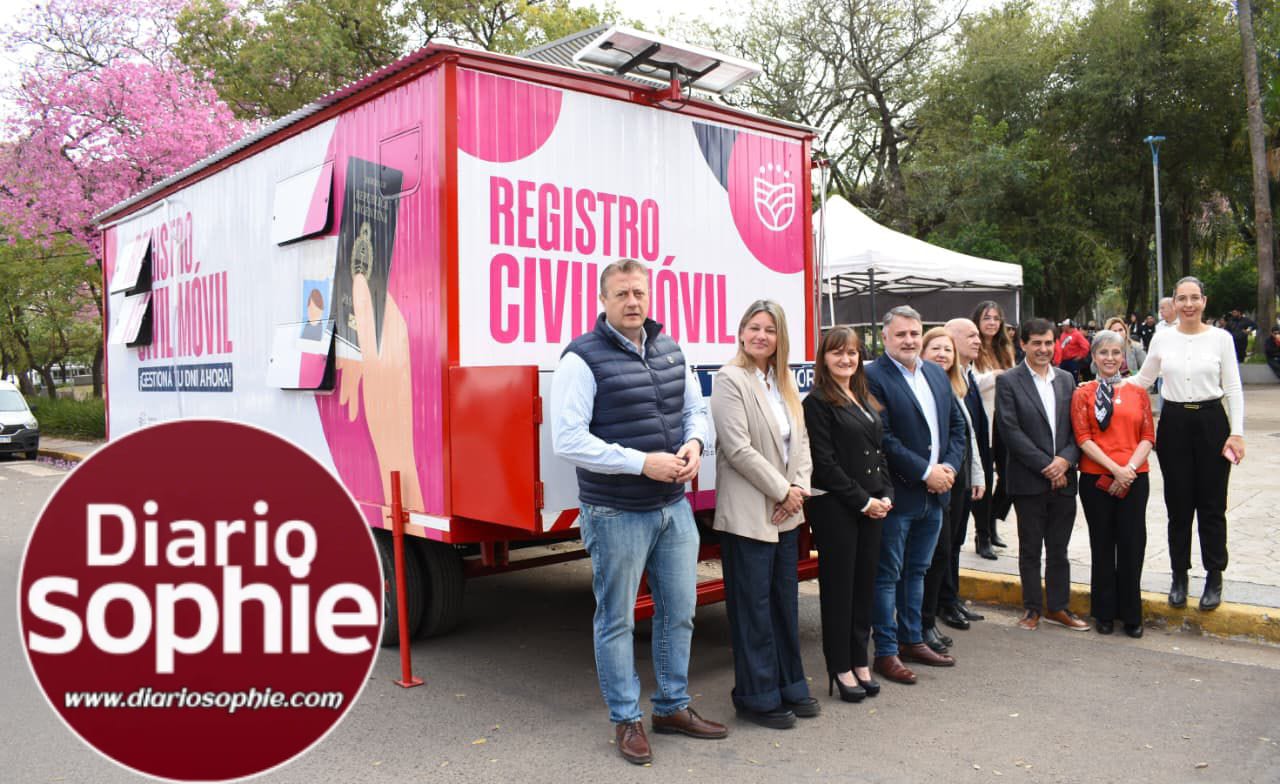 EL GOBIERNO PROVINCIAL PUSO EN MARCHA LA NUEVA UNIDAD MÓVIL DEL REGISTRO CIVIL