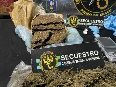 LA POLICÍA DEL CHACO MULTIPLICÓ LOS SECUESTROS DE DROGA Y DINERO EN LA ACTUAL GESTIÓN..