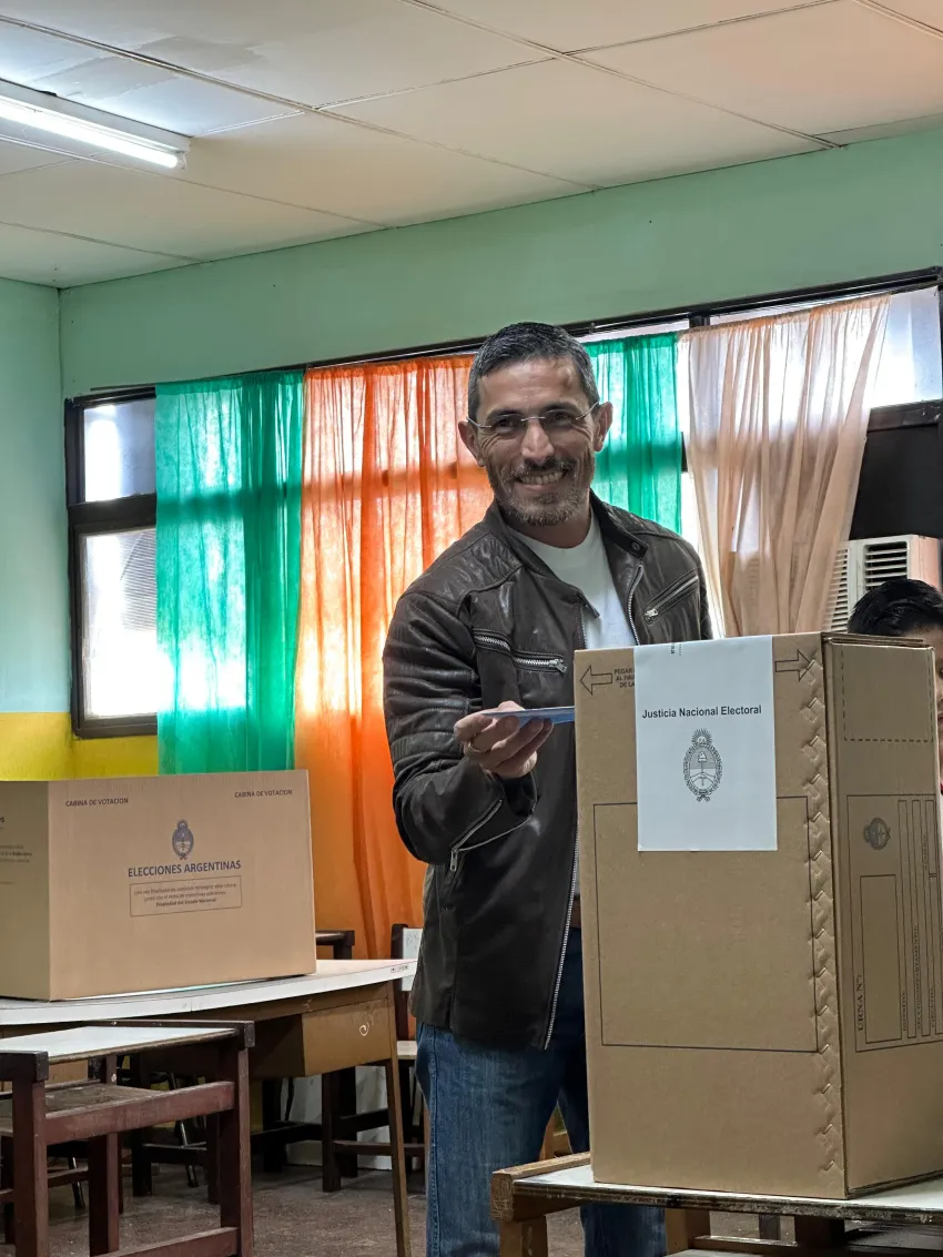 CABRERA TRAS VOTAR: