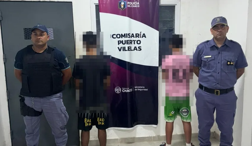 PUERTO VILELAS: JOVEN DE 18 AÑOS Y UN MENOR DE 15 SEÑALADOS POR UN INTENTO DE HOMICIDIO