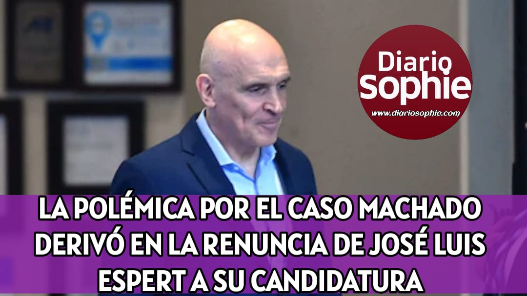LA POLÉMICA POR EL CASO MACHADO DERIVÓ EN LA RENUNCIA DE JOSÉ LUIS ESPERT A SU CANDIDATURA