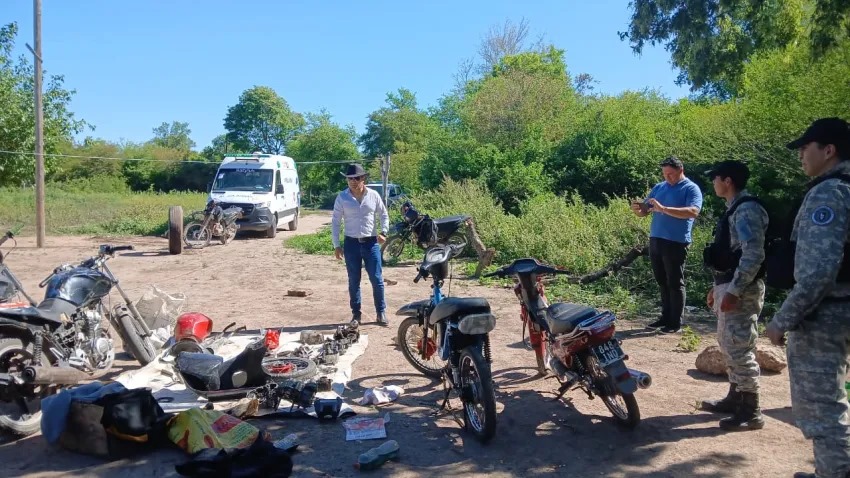 DESBARATAN UNA BANDA DE 