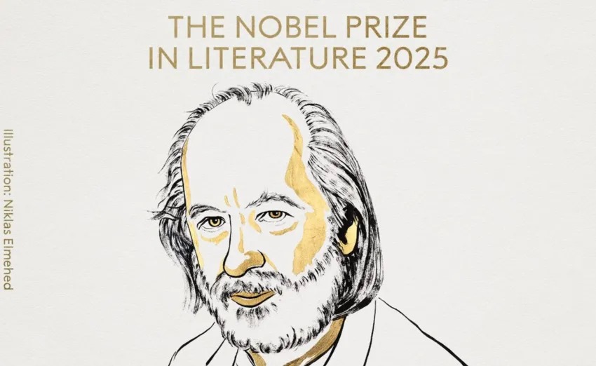 EL ESCRITOR HÚNGARO LÁSZLÓ KRASZNAHORKAI GANÓ EL PREMIO NOBEL DE LITERATURA 2025