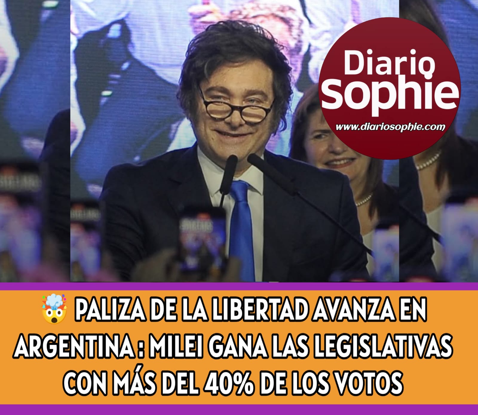 🤯 PALIZA DE LA LIBERTAD AVANZA EN LA REPÚBLICA ARGENTINA: MILEI GANA LAS LEGISLATIVAS CON MÁS DEL 40% DE LOS VOTOS