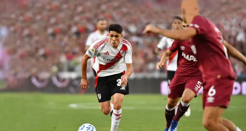 EL CHAQUEÑO LENCINA RENOVÓ CON RIVER: SU CLÁUSULA DE VENTA SUBIÓ A US$ 100 MILLONES