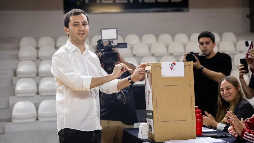STEFANO DI CARLO FUE ELEGIDO NUEVO PRESIDENTE DE RIVER PLATE EN UNAS ELECCIONES RÉCORD