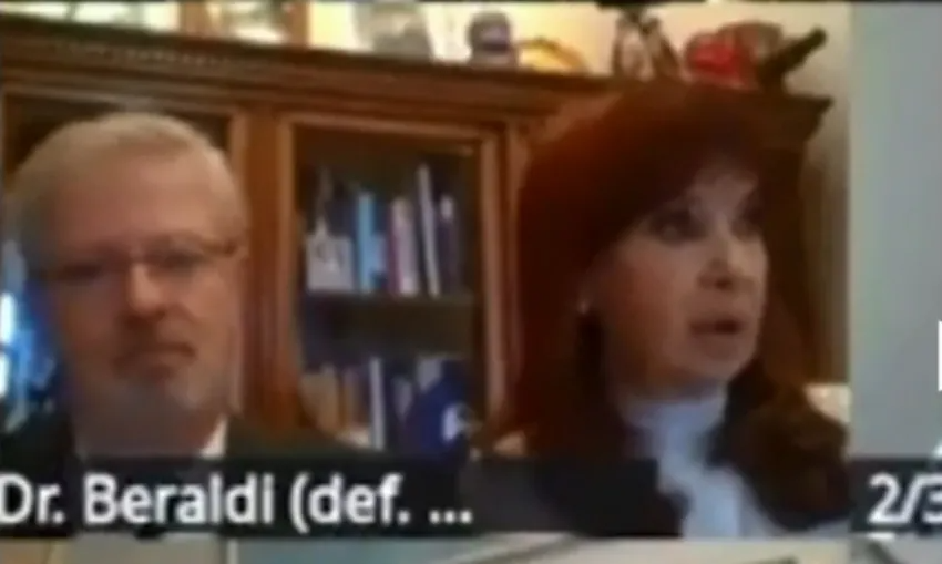 CAUSA CUADERNOS: CFK APARECIÓ EN CÁMARA POR PEDIDO DE UNO DE LOS JUECES