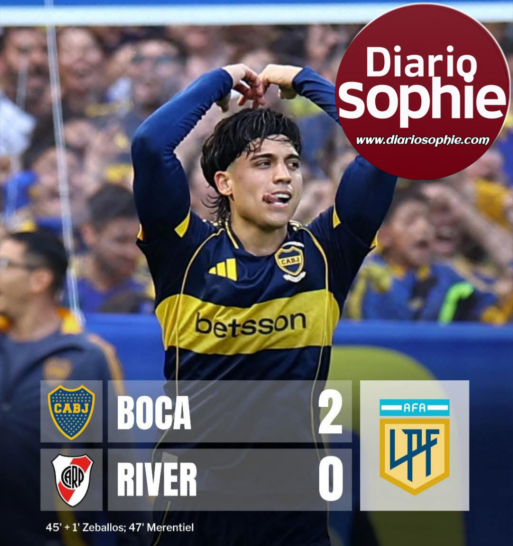 SUPERCLÁSICO: BOCA DETONÓ A RIVER Y SE LLEVÓ EL TRIUNFO Y SE CLASIFICÓ A LA COPA LIBERTADORES 2026