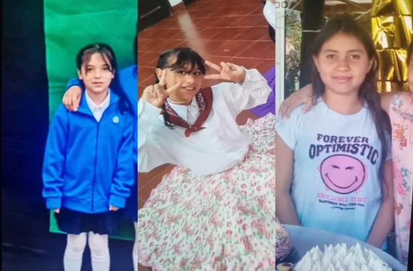 BUSCAN INTENSAMENTE A TRES NIÑAS QUE SE FUGARON DE UN HOGAR EN RESISTENCIA