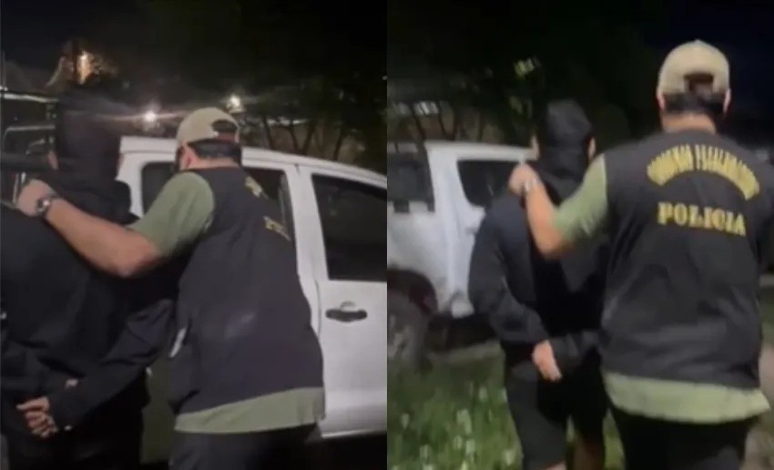 CAE VENDEDOR DE DROGA EN ALLANAMIENTO: JEFE POLICIAL ADVIERTE QUE EL NARCO SÓLO TIENE TRES CAMINOS