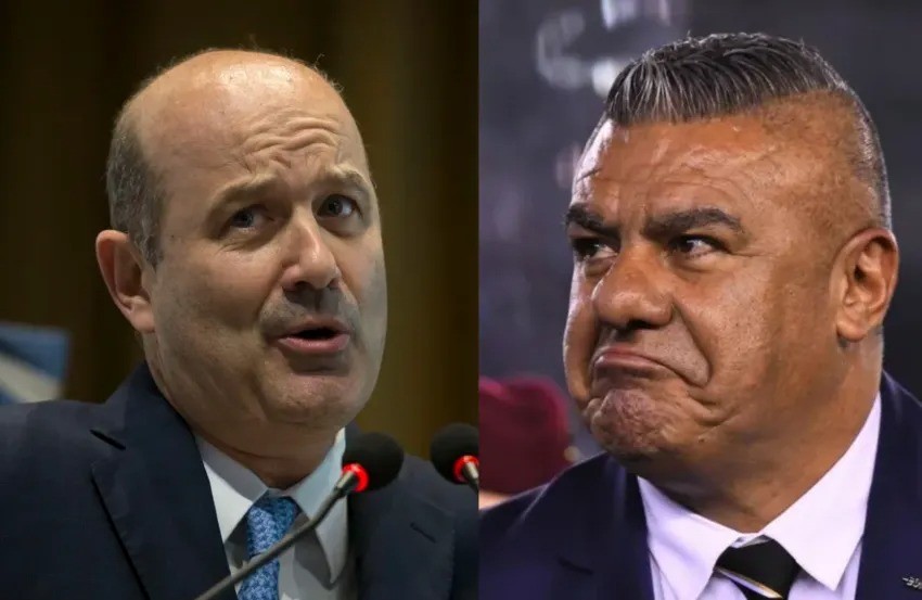 STURZENEGGER ACUSA A TAPIA POR ARBITRAJES FAVORABLES A BARRACAS CENTRAL Y MILEI AVALA EL INFORME