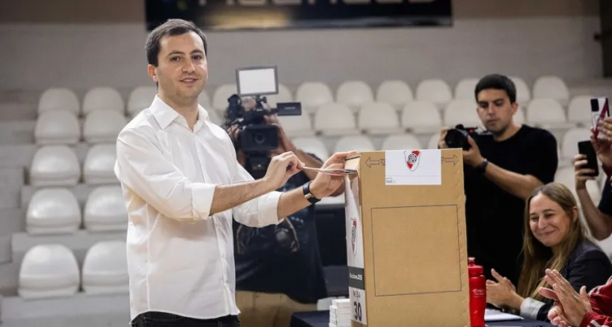 STEFANO DI CARLO FUE ELEGIDO NUEVO PRESIDENTE DE RIVER PLATE EN UNAS ELECCIONES RÉCORD