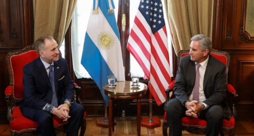 EL CANCILLER QUIRNO RECIBIÓ A NUEVO EMBAJADOR DE EEUU