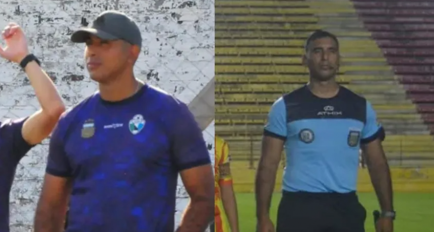 TRISTE DESPEDIDA AL ÁRBITRO CHAQUEÑO QUE FALLECIÓ EN EL JAIME ZAPATA