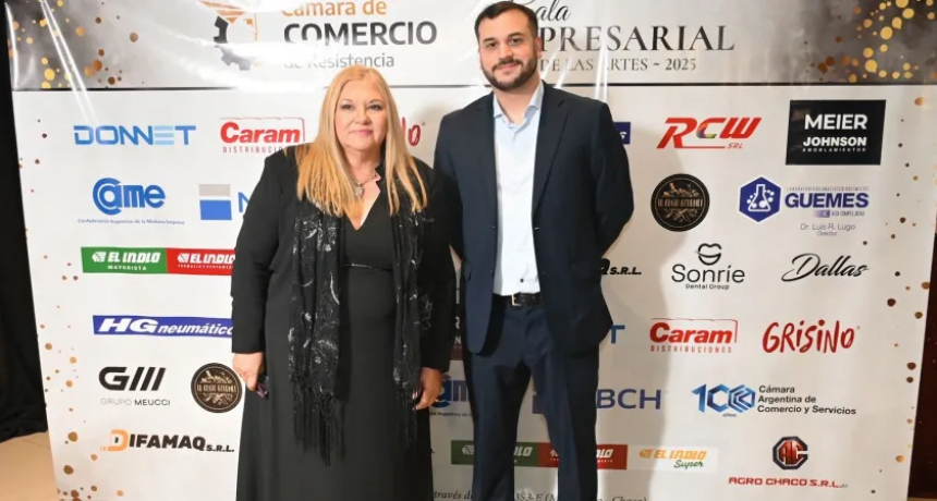 DELGADO Y GYOKER ACOMPAÑARON LA GALA EMPRESARIAL QUE REUNIÓ A MÁS DE 350 REFERENTES