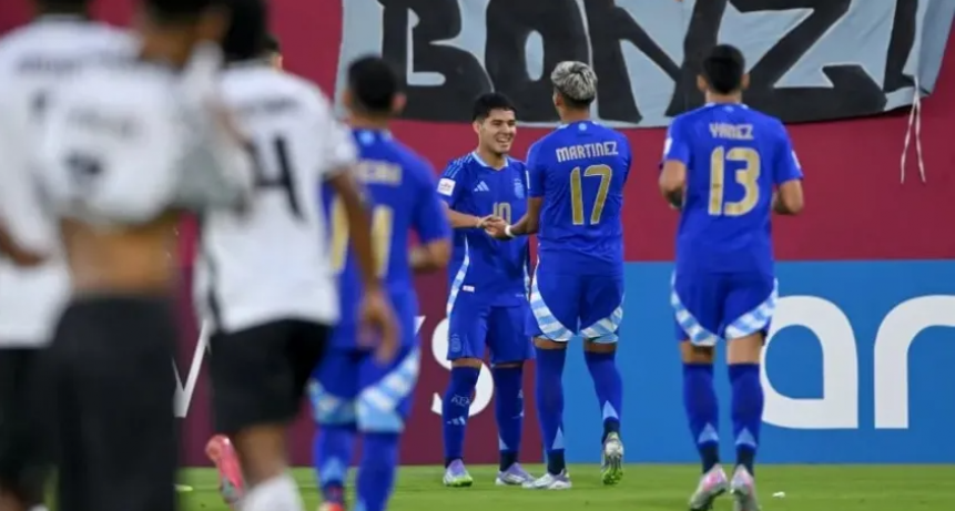 MUNDIAL SUB17: ARGENTINA VAPULEÓ 7 A 0 A FIYI Y ESPERA RIVAL EN 16AVOS DE FINAL