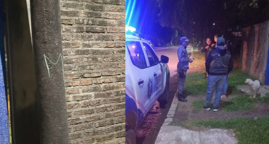 BARRANQUERAS: VECINA HALLÓ MARCAS EN POSTES Y TEME POR POSIBLES ENTRADERAS