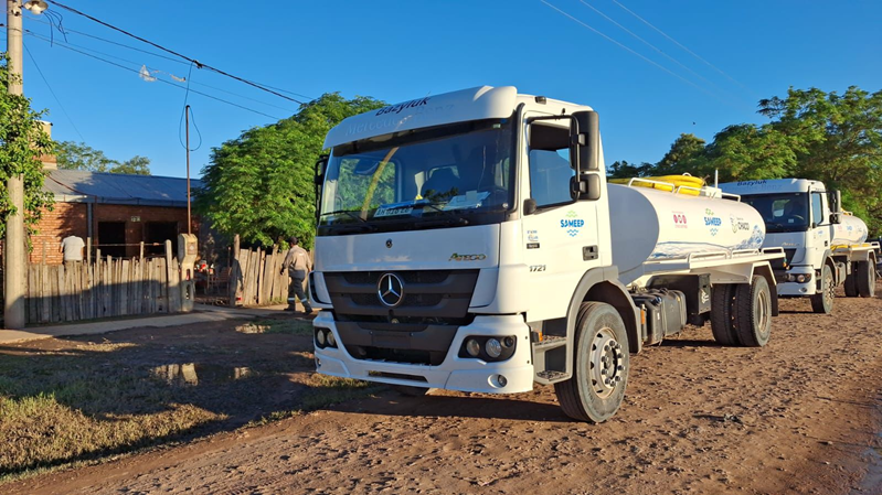 SAMEEP REFUERZA EL ABASTECIMIENTO DE AGUA EN BARRIOS DEL ÁREA METROPOLITANA