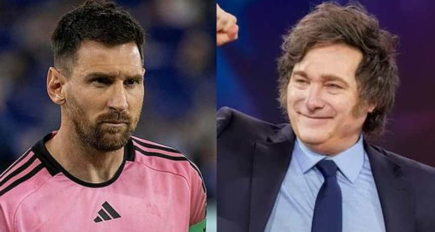 MILEI CELEBRÓ EL TÍTULO DE MESSI EN INTER MIAMI EN PLENA TENSIÓN CON LA AFA